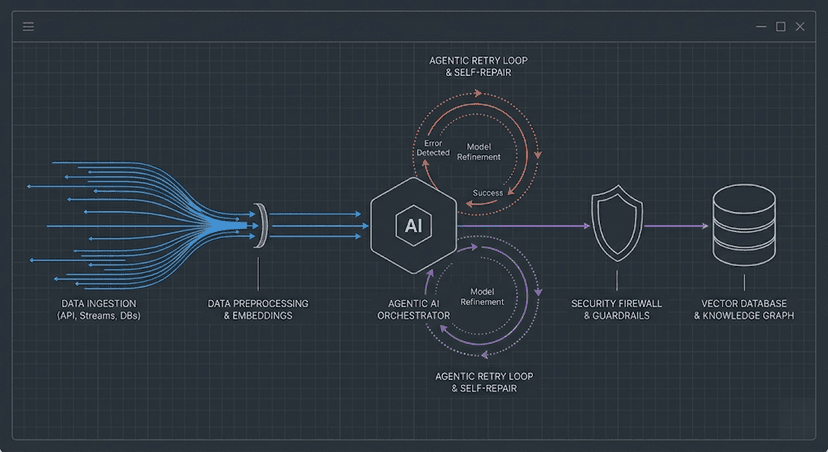 Architecting a Fault-Tolerant AI Agent: From Brittle Scripts to Self-Healing SQL Pipelines